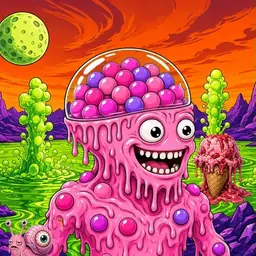 Oozlings #1069, Gumball Brain · Acid Lake