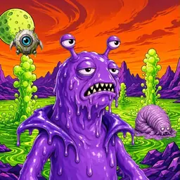 Oozlings #1110, Slug · Acid Lake