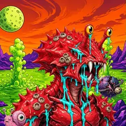 Oozlings #1158, Crab · Acid Lake