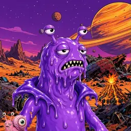Oozlings #1219, Slug · Ship Junkyard