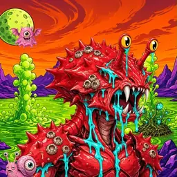 Oozlings #1265, Crab · Acid Lake