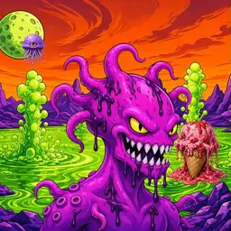 Oozlings #1367, Squid · Acid Lake