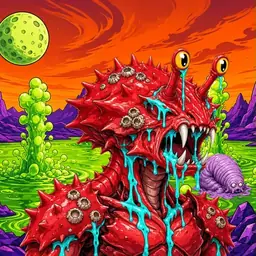 Oozlings #1451, Crab · Acid Lake
