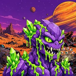 Oozlings #149, Crystal Rock · Ship Junkyard