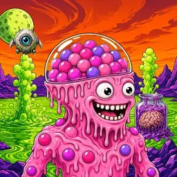 Oozlings #1514, Gumball Brain · Acid Lake