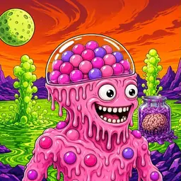 Oozlings #1570, Gumball Brain · Acid Lake