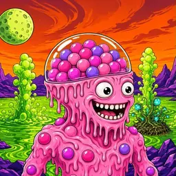 Oozlings #1586, Gumball Brain · Acid Lake
