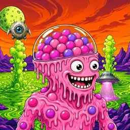 Oozlings #1786, Gumball Brain · Acid Lake