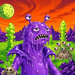 Oozlings #1792, Slug · Acid Lake