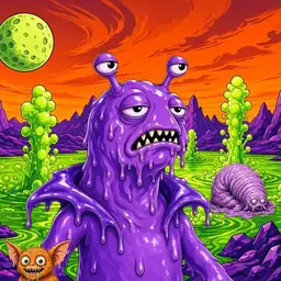 Oozlings #1837, Slug · Acid Lake