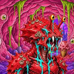 Oozlings #1879, Crab · Flesh Cave