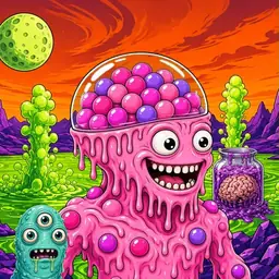 Oozlings #1896, Gumball Brain · Acid Lake