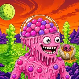 Oozlings #1971, Gumball Brain · Acid Lake