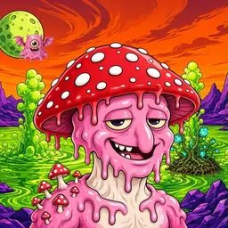 Oozlings #2003, Mushroom Head · Acid Lake