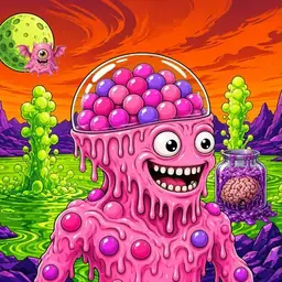 Oozlings #2097, Gumball Brain · Acid Lake