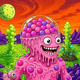 Oozlings #2155, Gumball Brain · Acid Lake