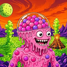 Oozlings #2206, Gumball Brain · Acid Lake