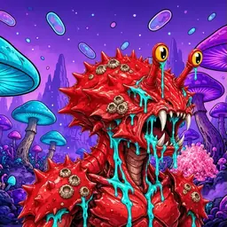 Oozlings #2263, Crab · Fungus Forest