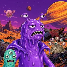 Oozlings #2287, Slug · Ship Junkyard