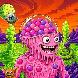 Oozlings #2288, Gumball Brain · Acid Lake
