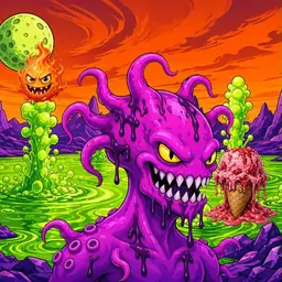 Oozlings #2319, Squid · Acid Lake