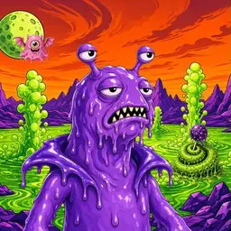 Oozlings #2324, Slug · Acid Lake