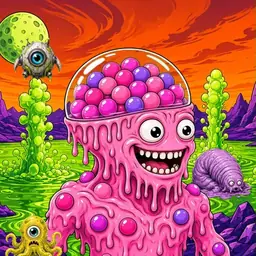 Oozlings #2334, Gumball Brain · Acid Lake