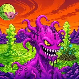 Oozlings #2510, Squid · Acid Lake
