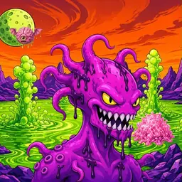 Oozlings #2684, Squid · Acid Lake
