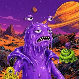 Oozlings #2690, Slug · Ship Junkyard