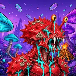 Oozlings #2694, Crab · Fungus Forest
