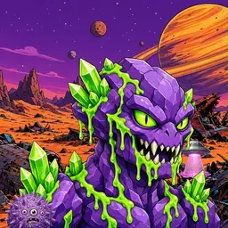 Oozlings #2736, Crystal Rock · Ship Junkyard