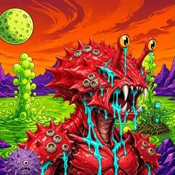 Oozlings #2818, Crab · Acid Lake