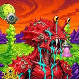 Oozlings #2892, Crab · Acid Lake
