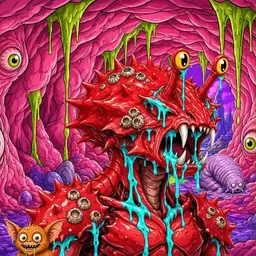 Oozlings #2894, Crab · Flesh Cave