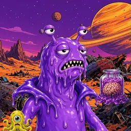 Oozlings #2898, Slug · Ship Junkyard