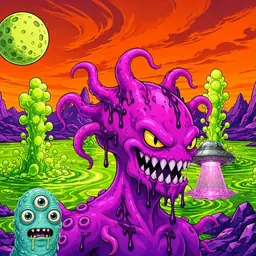 Oozlings #2903, Squid · Acid Lake
