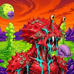 Oozlings #2927, Crab · Acid Lake