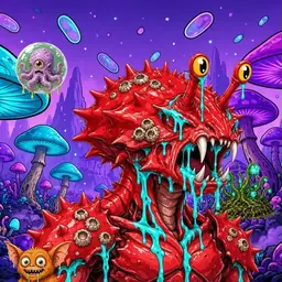 Oozlings #2974, Crab · Fungus Forest