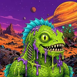 Oozlings #3002, Swamp Fish · Ship Junkyard