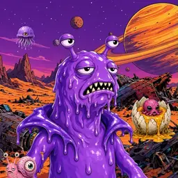 Oozlings #3168, Slug · Ship Junkyard
