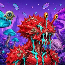 Oozlings #3199, Crab · Fungus Forest