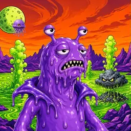 Oozlings #3244, Slug · Acid Lake
