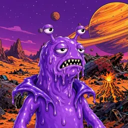 Oozlings #325, Slug · Ship Junkyard