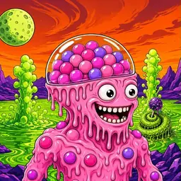 Oozlings #3308, Gumball Brain · Acid Lake