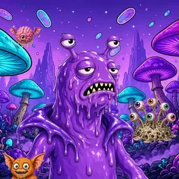 Oozlings #3320, Slug · Fungus Forest