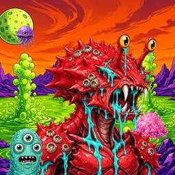 Oozlings #3341, Crab · Acid Lake