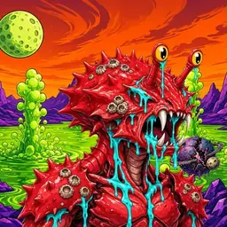 Oozlings #3364, Crab · Acid Lake