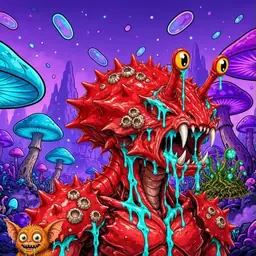 Oozlings #3430, Crab · Fungus Forest