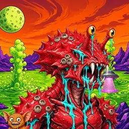 Oozlings #3516, Crab · Acid Lake